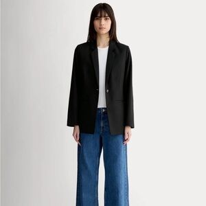 • Everlane • Women’s THE RELAXED BLAZER IN BUTTERSMOOTH Black 10